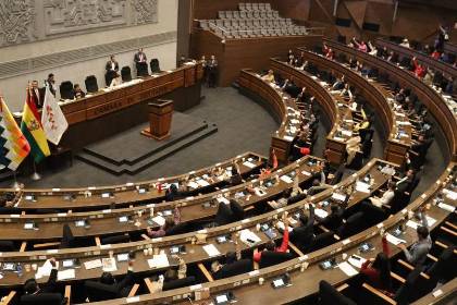 Cámara de Diputados programa para esta semana la elección de vocales electorales en La Paz y Chuquisaca