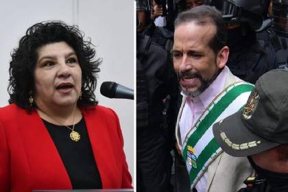 Viceministra de Seguridad dice que abogados de Camacho deberían brindar “garantías” para el traslado del gobernador