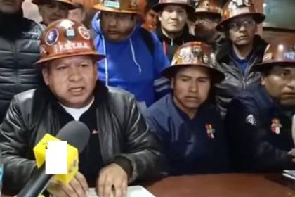 Mineros asalariados declaran huelga general indefinida en contra de la eliminación de la subvención