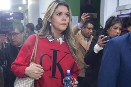 Dictan 90 días de detención preventiva para Gabriela Delgadillo, exgerente de YPFB