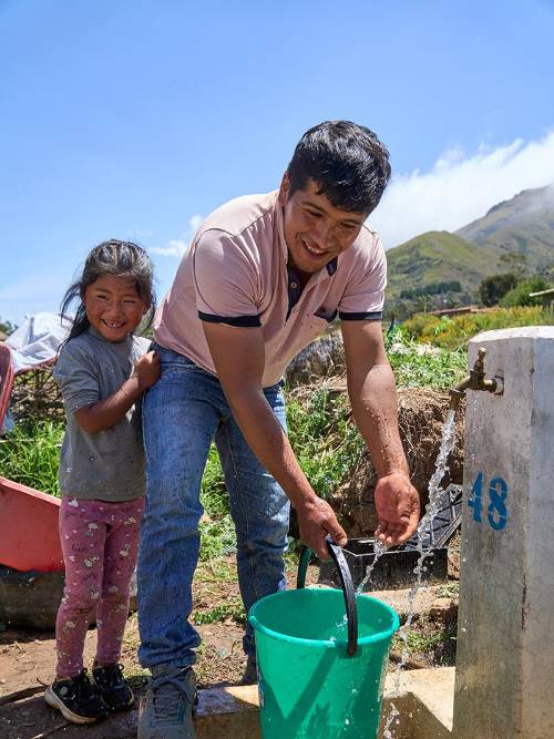 Kewiña Pampa: agua segura para las familias locales