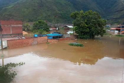 Senamhi emite alerta ante posible crecida de ríos en cinco departamentos