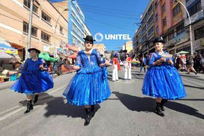 Más de 75 fraternidades recorren las calles paceñas en la Promesa al Señor Jesús del Gran Poder 