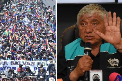 Arias a la marcha evista: “Bienvenidos, pero no destrocen la ciudad, no la quemen”