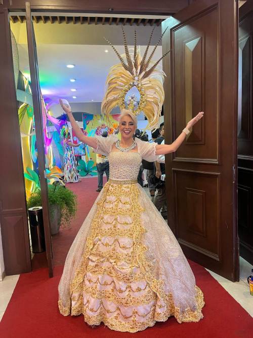 Jackeline Limpias, reina del Carnaval de Antaño