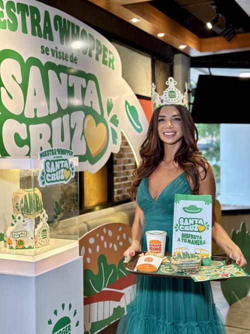 Burger King celebra a Santa Cruz con una edición especial por tiempo limitado de su icónica Whopper®