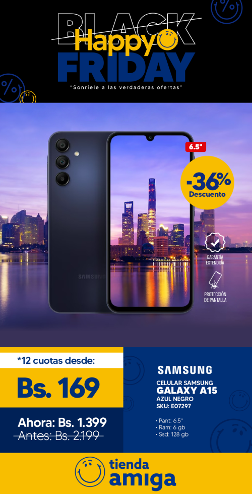 Tienda Amiga: Celular Samsung Galaxy A15