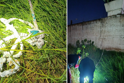 ¿Fuga de reos? Reportan el hallazgo de una cuerda en el muro de Palmasola tras el apagón; la Policía mantiene la alerta