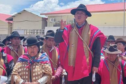 La Paz: Ponchos Rojos ratifican bloqueos desde el lunes para exigir la renuncia de Arce 