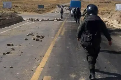 En el día 13 de movilizaciones evistas, nueve puntos de bloqueo continúan en carreteras del país