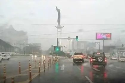 “Se sentirá mucho más frío”: La semana tendrá también fuertes vientos y lluvias en Santa Cruz