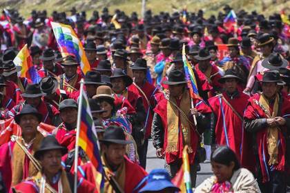 Estos son los 9 puntos de bloqueo que instalarán los Ponchos Rojos este lunes