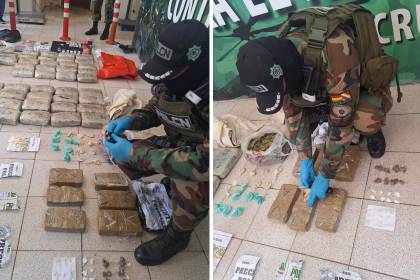 Encuentran marihuana oculta en una heladera; Felcn advierte un aumento del microtráfico en Santa Cruz