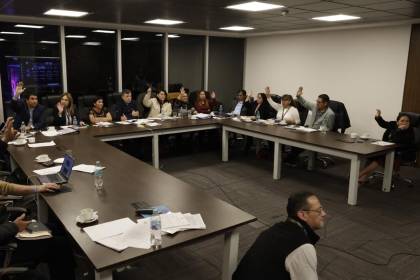 Senado aprueba el reglamento de Estados de excepción y deriva la norma a Diputados
