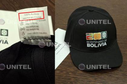 Conamype denuncia que el Gobierno adquirió gorras chinas para el Bicentenario en lugar de apoyar la producción boliviana