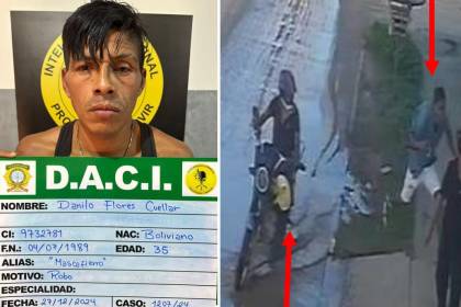 Dictan seis años de cárcel para ‘Mascafierro’, asaltante que fue capturado en Santa Cruz