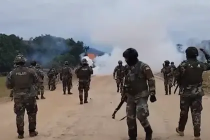 “Emboscada financiada” contra operativo antinarcótico en el trópico deja tres policías heridos, denuncia el Gobierno