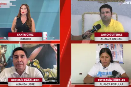 ¿Cómo salir de la crisis? Tres candidatos a diputados exponen propuestas en UNITEL