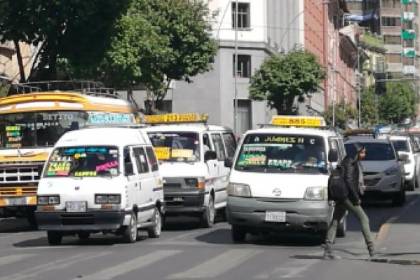 Solo Santa Cruz acata el paro de transporte este lunes; La Paz y Cochabamba trabajan con normalidad