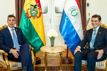 Presidentes de Bolivia y Paraguay abordaron cuatro temas en reunión bilateral