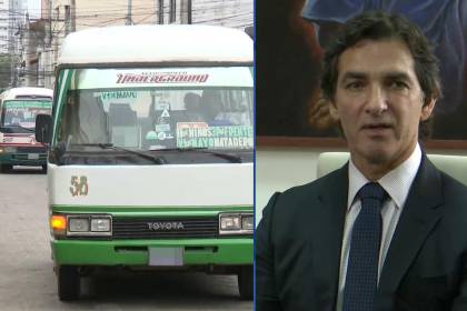 Saavedra descarta tarifa transitoria y ratifica un estudio de costos para tratar tarifa del transporte público