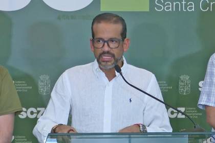 Camacho anuncia viaje al exterior por salud y dice que mantendrá neutralidad en la segunda vuelta