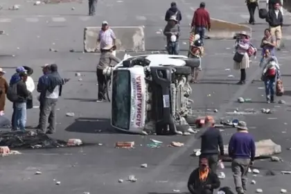 Más de 200 personas heridas, el saldo de los bloqueos evistas, según el Ministerio de Salud