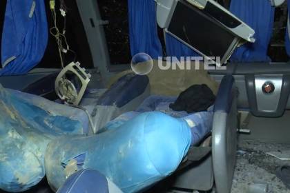 “De golpe cayó una piedra grande”: El relato del chofer del bus afectado por deslizamiento que dejó dos fallecidos