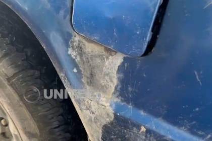 Conductor muestra cómo quedó la pintura de su vehículo “por la gasolina”; mecánico da tres hipótesis de la razón