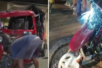 Dos jóvenes mueren y uno queda herido en accidentes de moto que implican a camiones que hacían filas por diésel