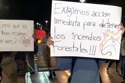 Marcha en Cochabamba pide declaratoria de desastre nacional por incendios y exigen sanciones por las quemas