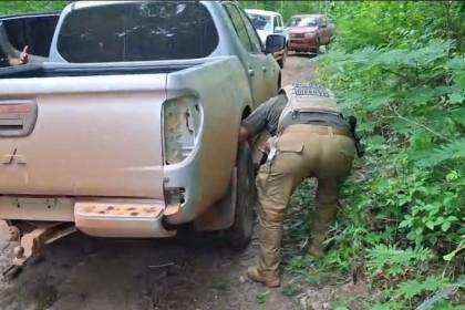 Hallan en San Ignacio de Velasco el vehículo de brasileños reportados como desaparecidos