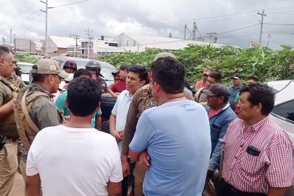 Arroceros protestan ante intervención de ingenios y requisa del grano en el Norte Integrado cruceño