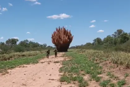 Destruyen pista clandestina en Chuquisaca que se presume era usada para el tráfico de droga al Paraguay