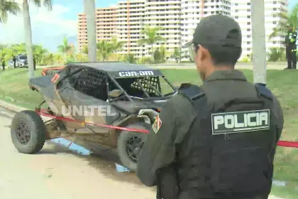 Santa Cruz: Balean a un piloto de rally atrás del aeropuerto de Viru Viru