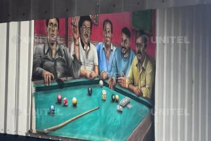 Marset junto a Tony Montana, Pablo Escobar y otros capos, así es el cuadro encontrado en un allanamiento 