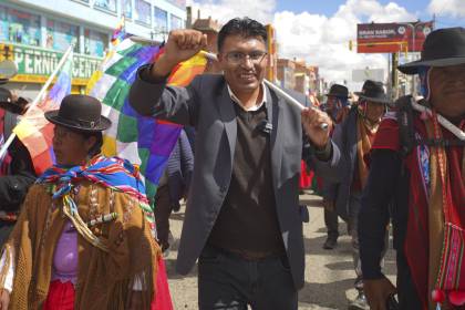 Legislador pide expulsar del Senado a Nilton Condori por firmar “documento sedicioso” para mantener protestas en Bolivia