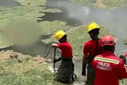 Hallan a una mujer sin vida en la laguna Alalay; presumen que cuerpo llevaba días en el agua 