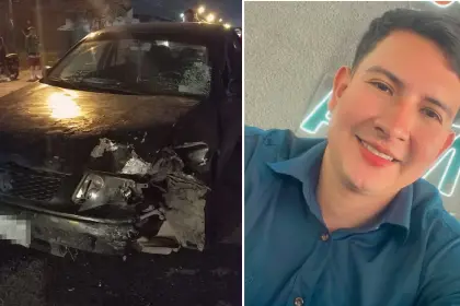 Santa Cruz: Motociclista queda gravemente herido tras ser impactado de frente por un vehículo