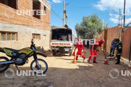 Hombre muere electrocutado cuando trataba de hacer una instalación desde un poste a una vivienda en Cochabamba 