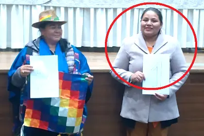 El MAS elige a Deisy Choque como candidata a la Vicepresidencia, según diputada