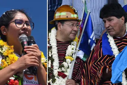 “La campaña se ha complicado”: Morena dice ser “víctima de un fuego cruzado” entre Evo y Arce