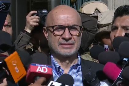 “No habrá impunidad para quienes cometieron delitos”, dice Lupo sobre condicionante de la COB para avanzar con el diálogo