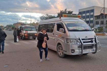 ¿Cuáles son las tarifas temporales del pasaje del transporte público en Cochabamba?