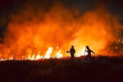 Bomberos ante incendios: “La gente no entiende que no debe quemar”