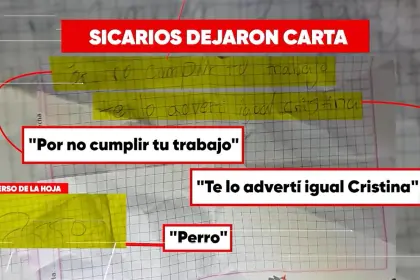 “Por no cumplir tu trabajo, te lo advertí”, difunden nota atribuida a sicarios que asesinaron a juez