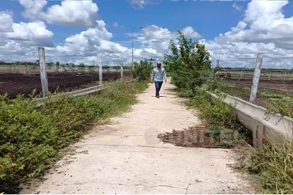 Corrales sin ganado y con malezas, así luce el centro de confinamiento del Gobierno en Santa Cruz, denuncian empresarios