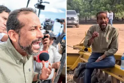 “No nos vamos a mover hasta que la Policía haga su trabajo”, dice Camacho desde el punto de avasallamiento 