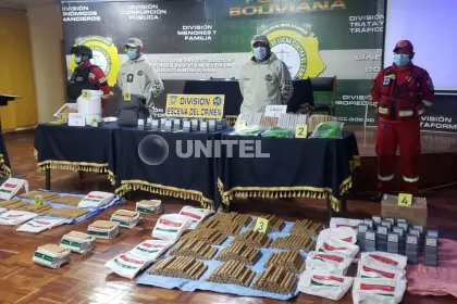 Policía secuestra más de 41.000 explosivos, mechas y vehículos que son relacionados con bloqueadores
