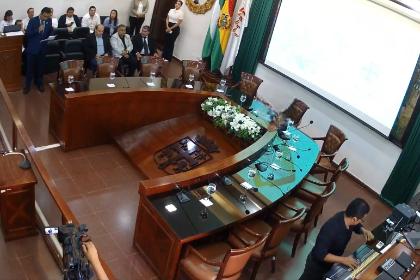 Estas son las autoridades del Concejo de Santa Cruz de la Sierra para la gestión 2026 - 2031